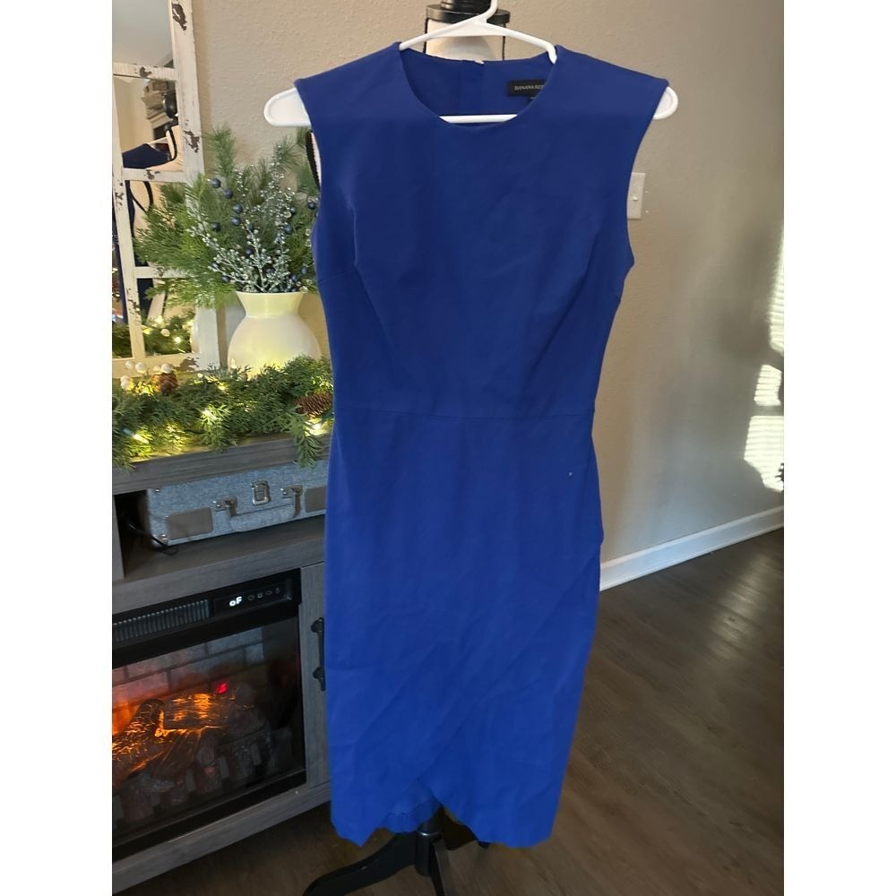 Banana Republic women's dress size 2 blue